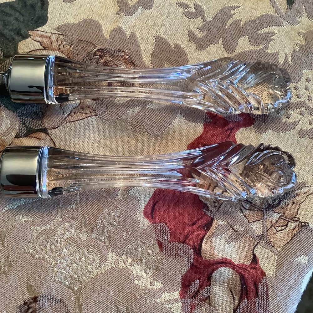 WATERFORD CRYSTAL KNIFE AND CAKE SERVER,never used,excellent  condition, - Picture 2 of 4